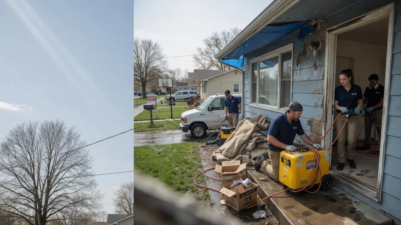 Basement Flood Cleanup in Scott, MS near me